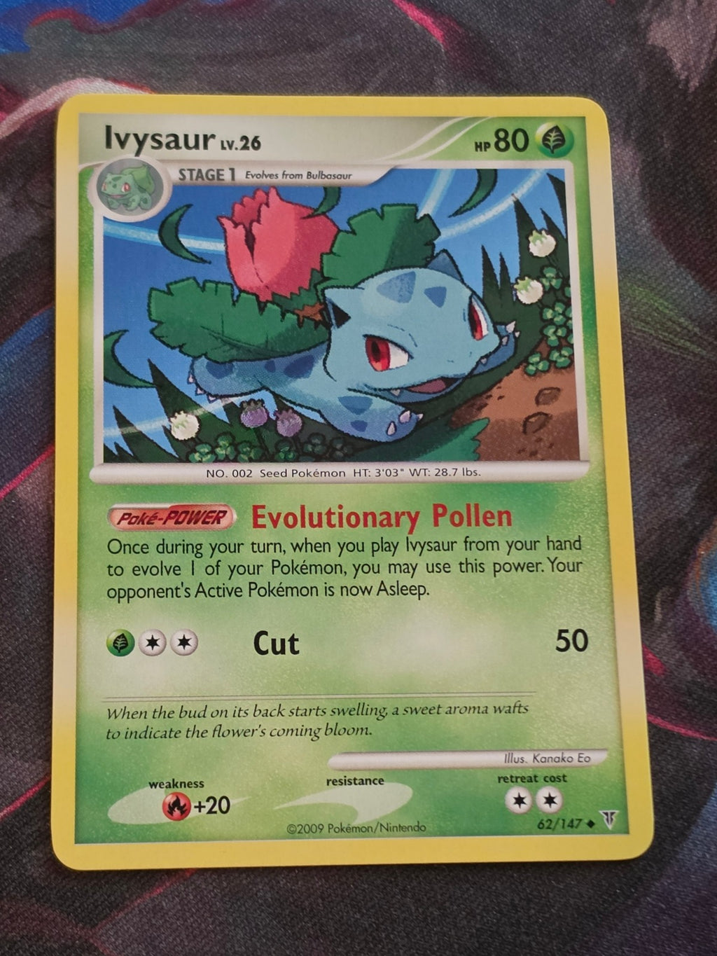 Ivysaur - 62/147 - Supreme Victors - Uncommon - LP - Pokemon