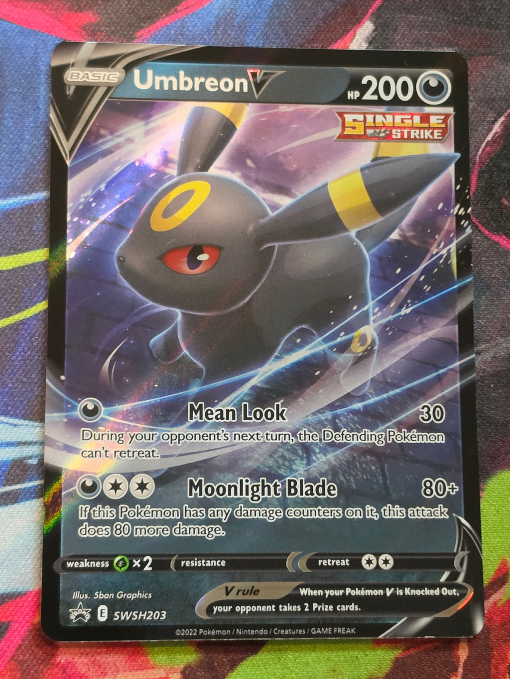 Umbreon V Promo SWSH: Sword & Shield Promo Cards SWSH203 NM Pokemon