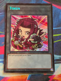 Token (Akiza) Secret Rare Legendary 5D's Decks L5DD-ENS05 LP