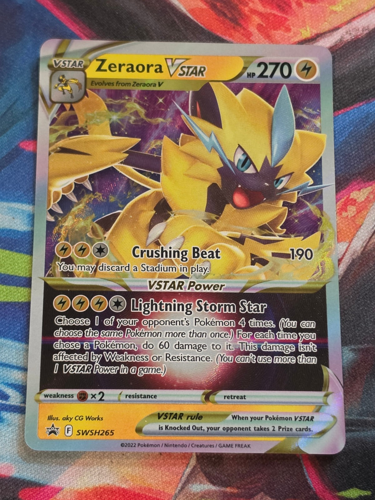 Zeraora VSTAR - SWSH265 - SWSH: Sword & Shield Promo Cards - Promo - NM Pokemon