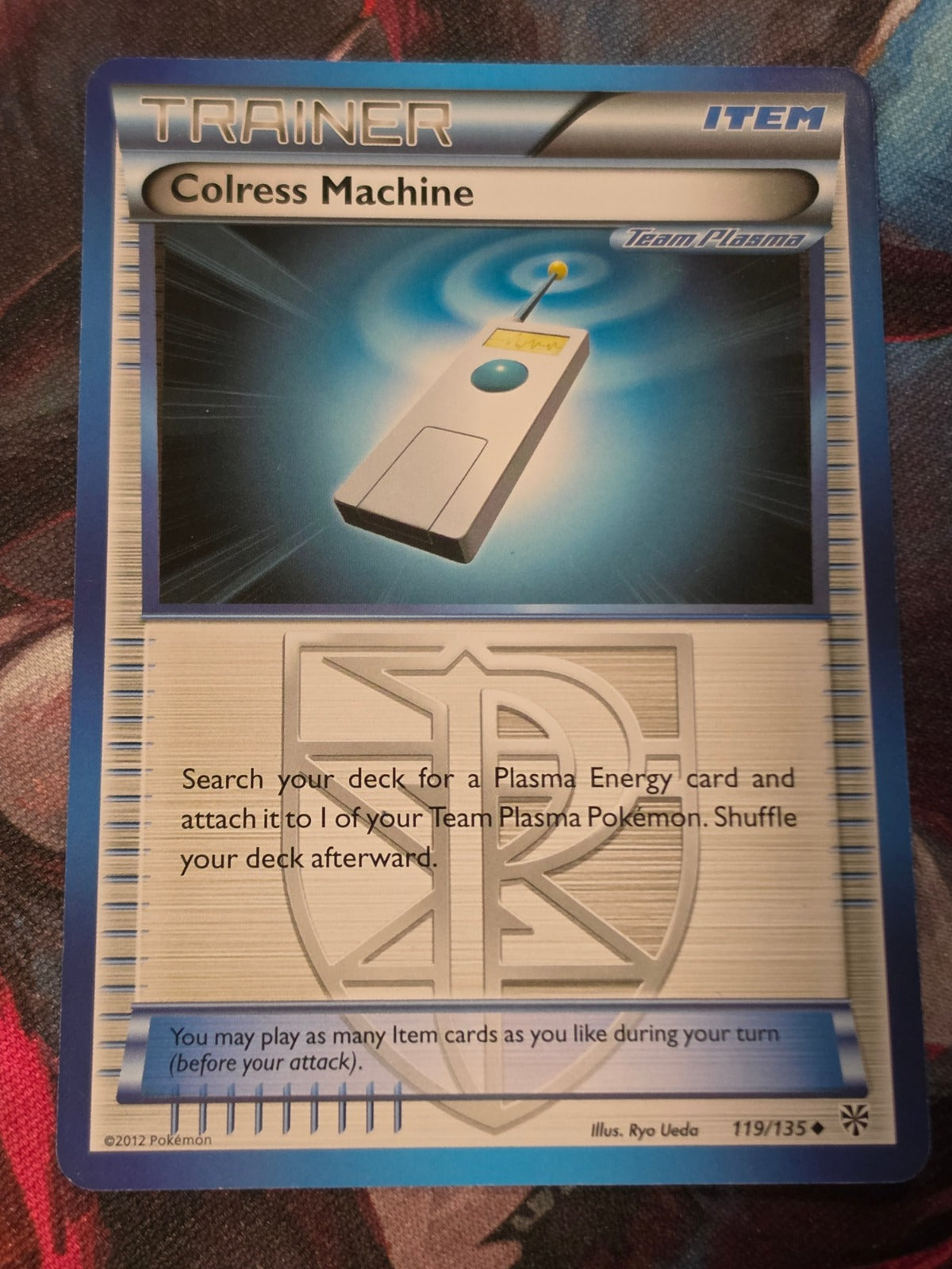 Colress Machine (Team Plasma) - 119/135 - Plasma Storm - Uncommon - LP+ - Pokemon