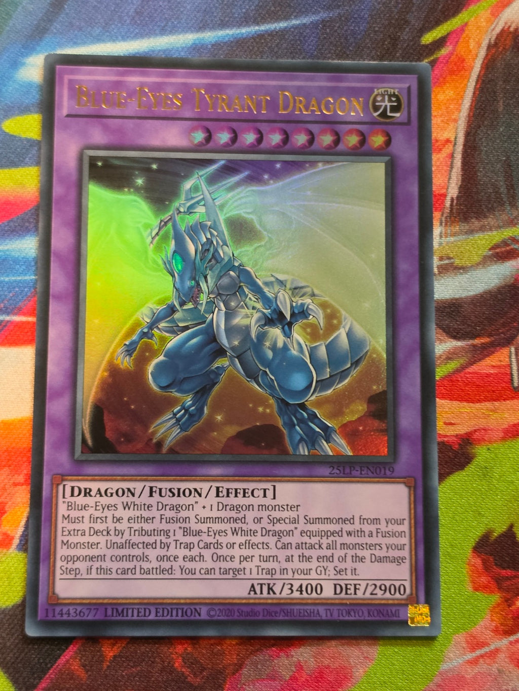 Blue-Eyes Tyrant Dragon Ultra Rare Limited Pack World Championship 2025 25LP-EN019 LP