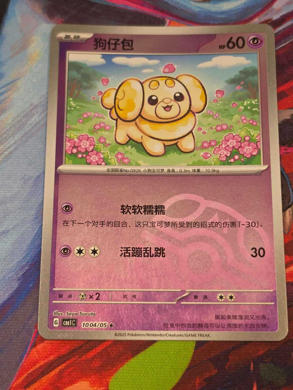 Fidough Rare Gem Pack Vol 1 10 04/115 LP+ Simplified Chinese Pokemon