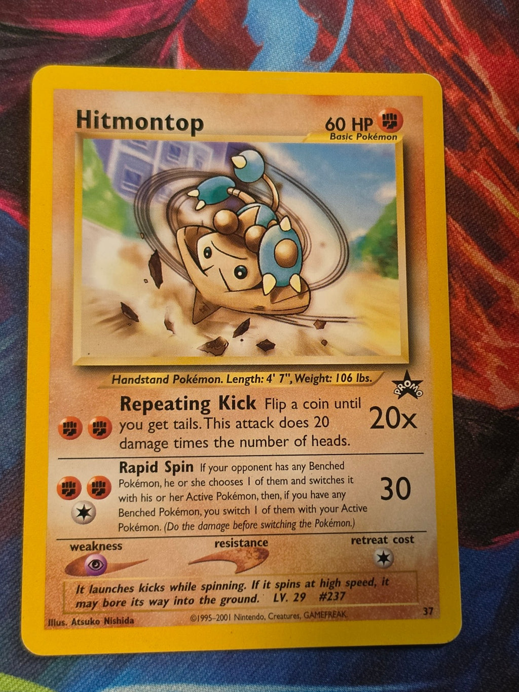 Hitmontop Promo WotC Promo 37/53 MP Pokemon