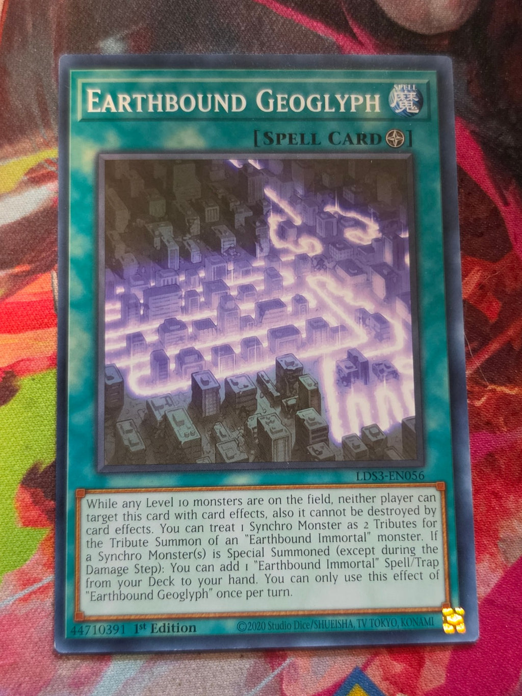 Earthbound Geoglyph Common Legendary Duelists: Season 3 LDS3-EN056 LP