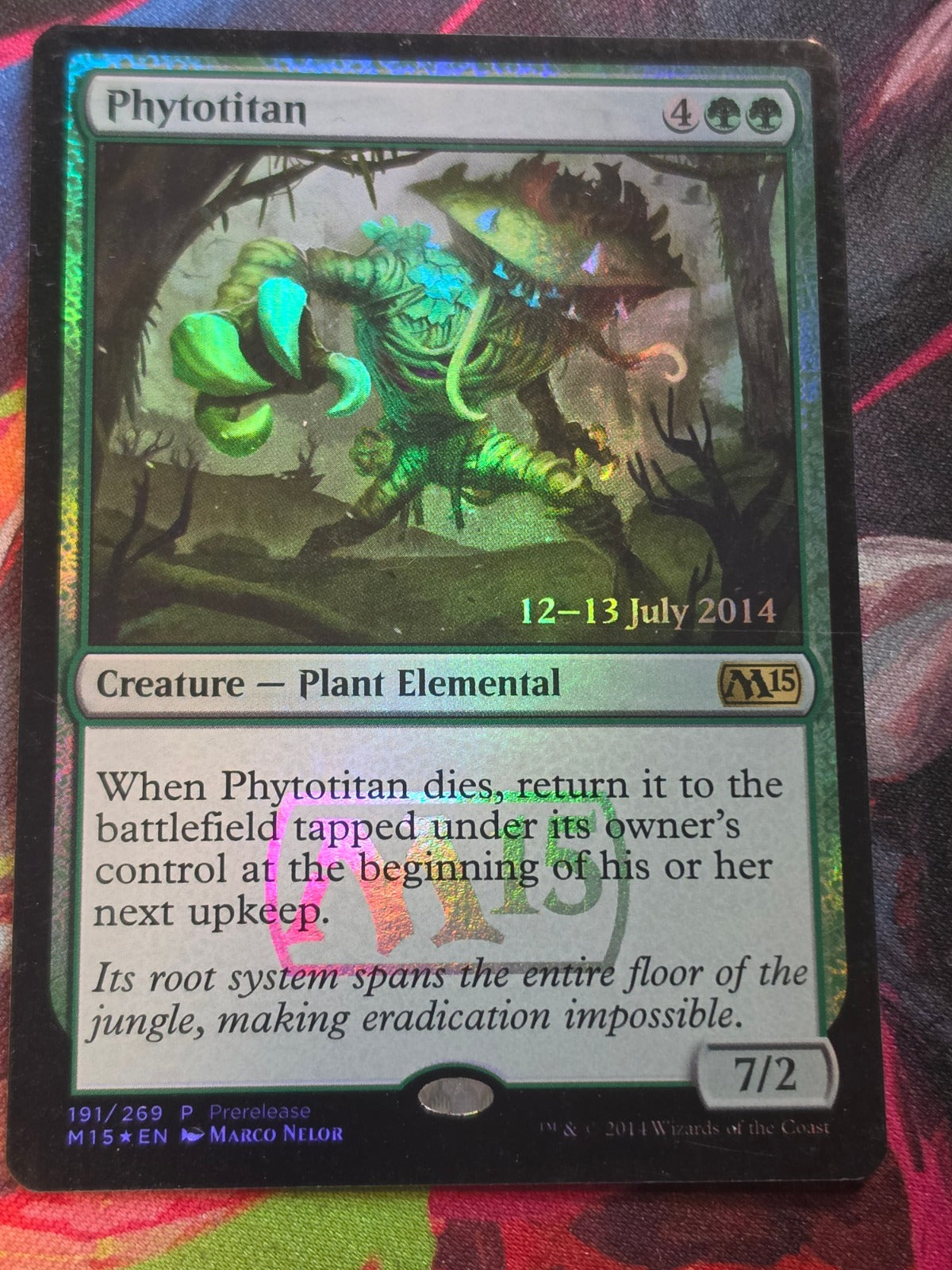 Phytotitan - 191 - Magic 2015 Promos - R - Foil - LP MTG
