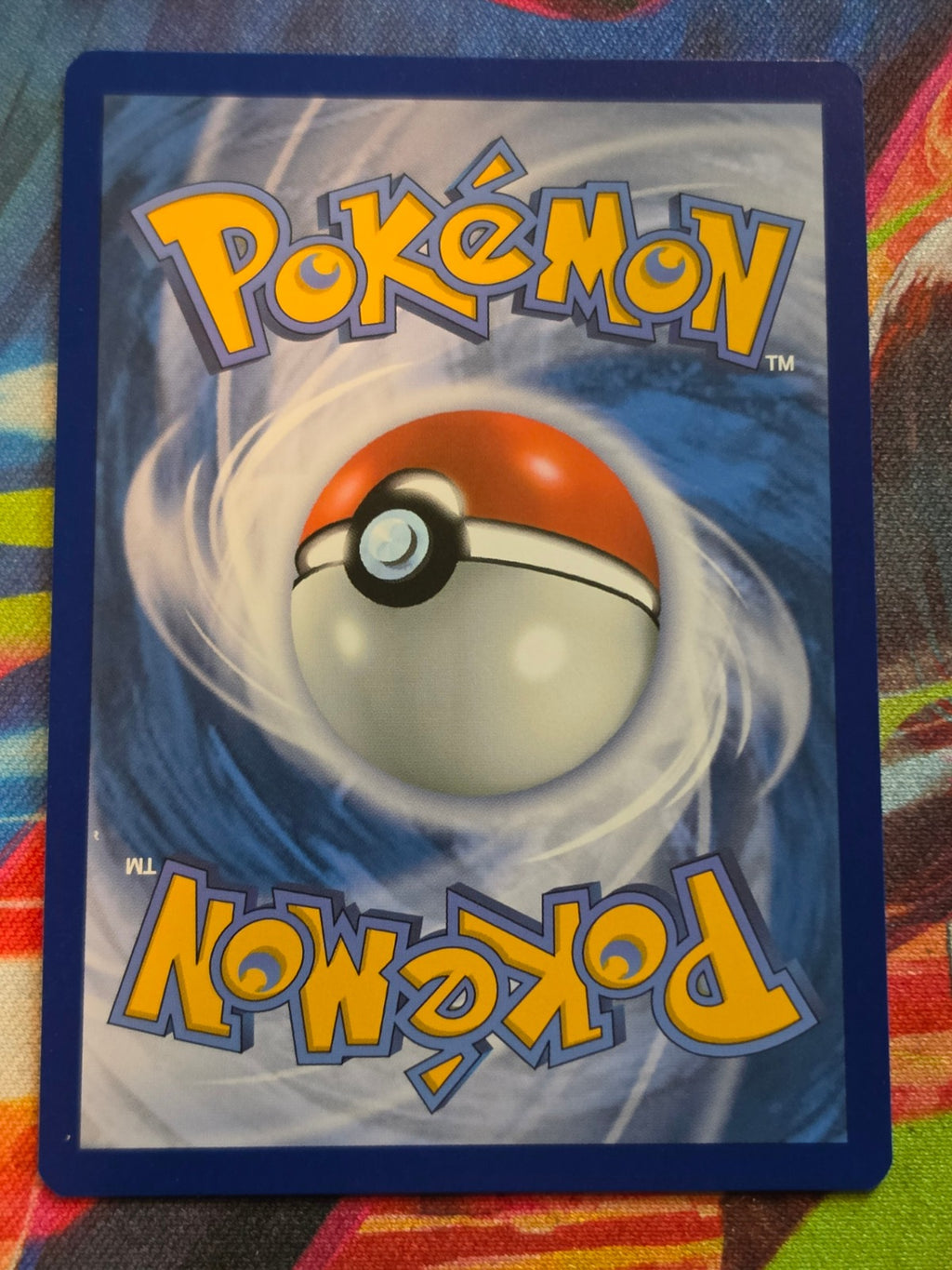 Gouging Fire ex Ultra Rare SV05: Temporal Forces 188/162 NM Pokemon (Back)