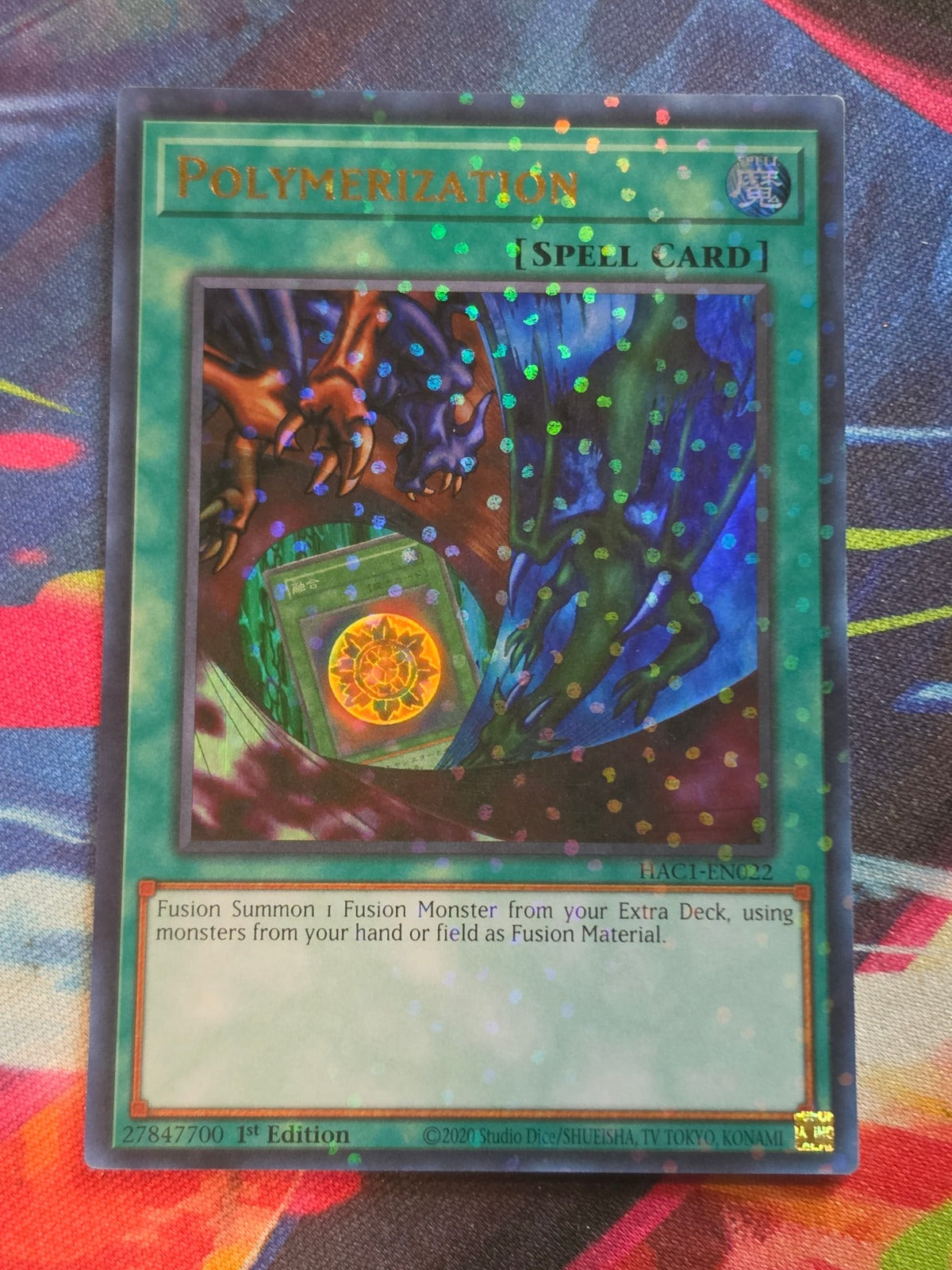 Polymerization (Duel Terminal) Duel Terminal Technology Ultra Rare Hidden Arsenal: Chapter 1 HAC1-EN022 LP