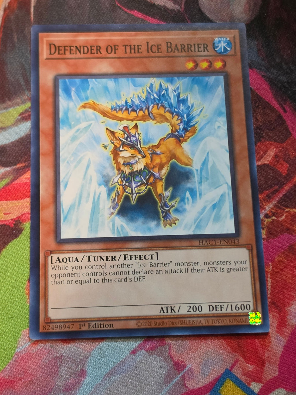 Defender of the Ice Barrier Common Hidden Arsenal: Chapter 1 HAC1-EN043 LP