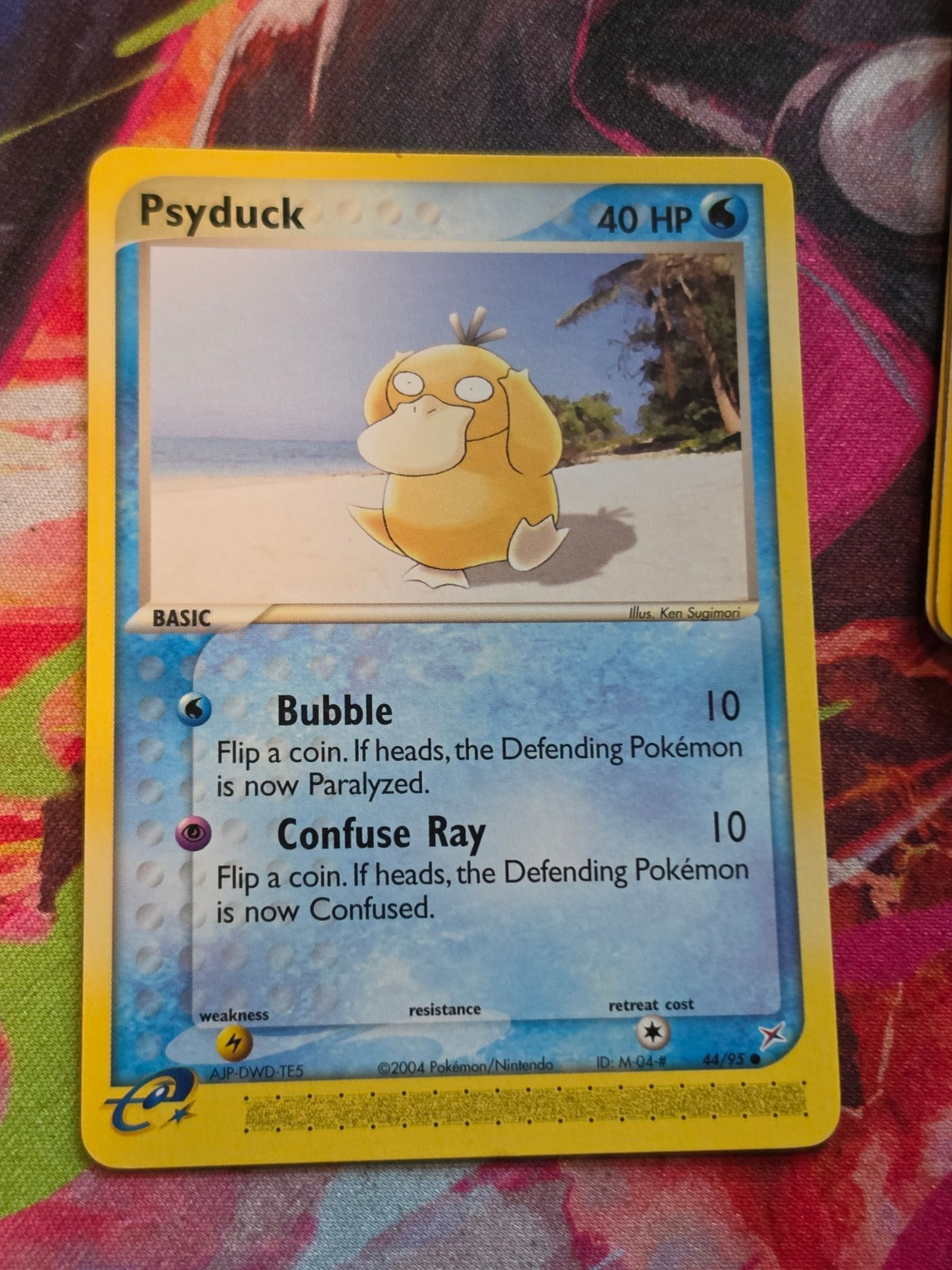 Psyduck Common EX Team Magma vs Team Aqua 44/95 NM Pokemon