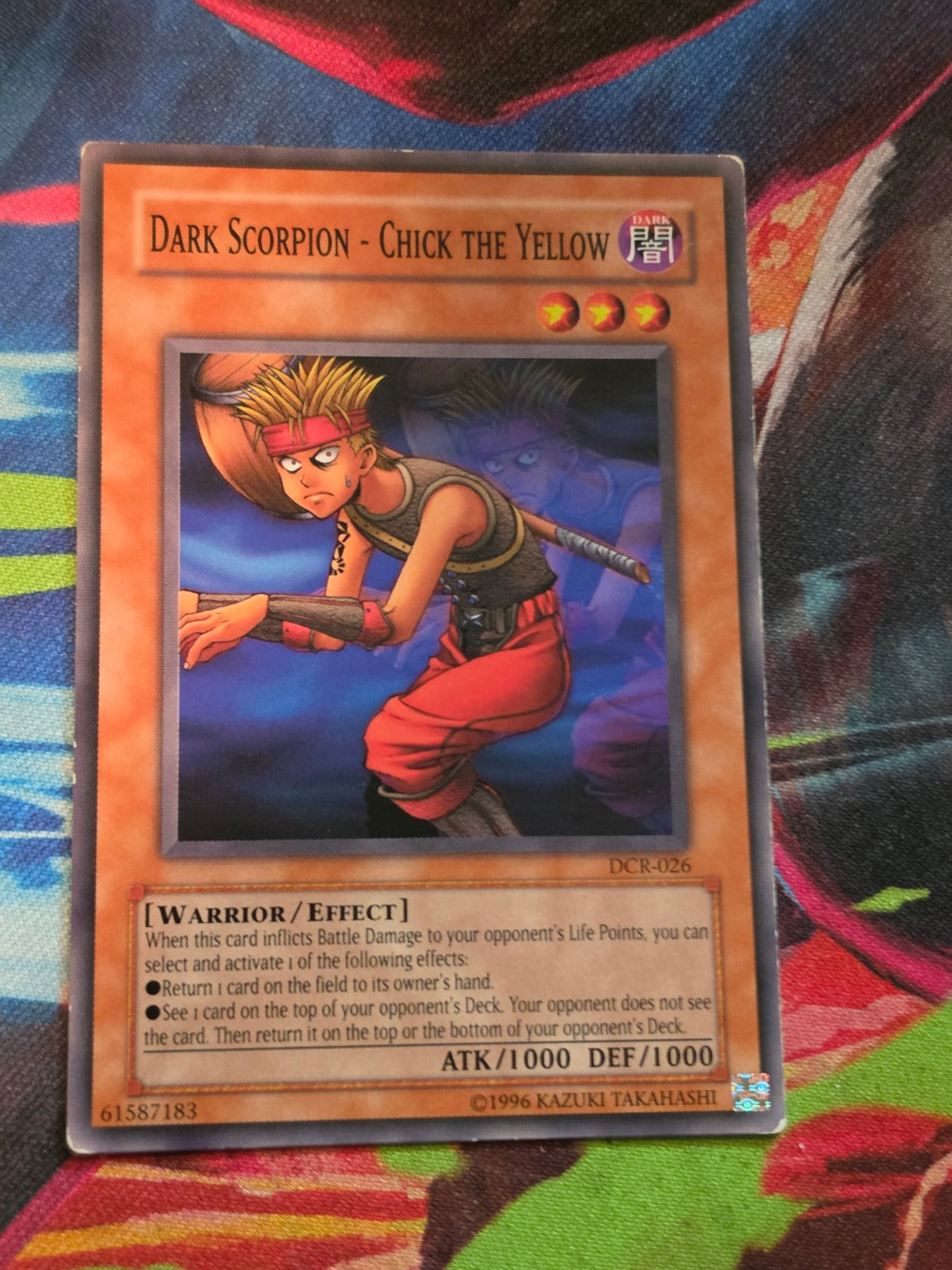 Dark Scorpion - Chick the Yellow Common Dark Crisis DCR-026 LP