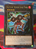Battlin' Boxer Lead Yoke Rare Legendary Duelists: Soulburning Volcano LD10-EN057 LP