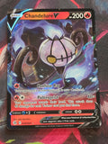Chandelure V Ultra Rare SWSH08: Fusion Strike 039/264 LP Pokemon