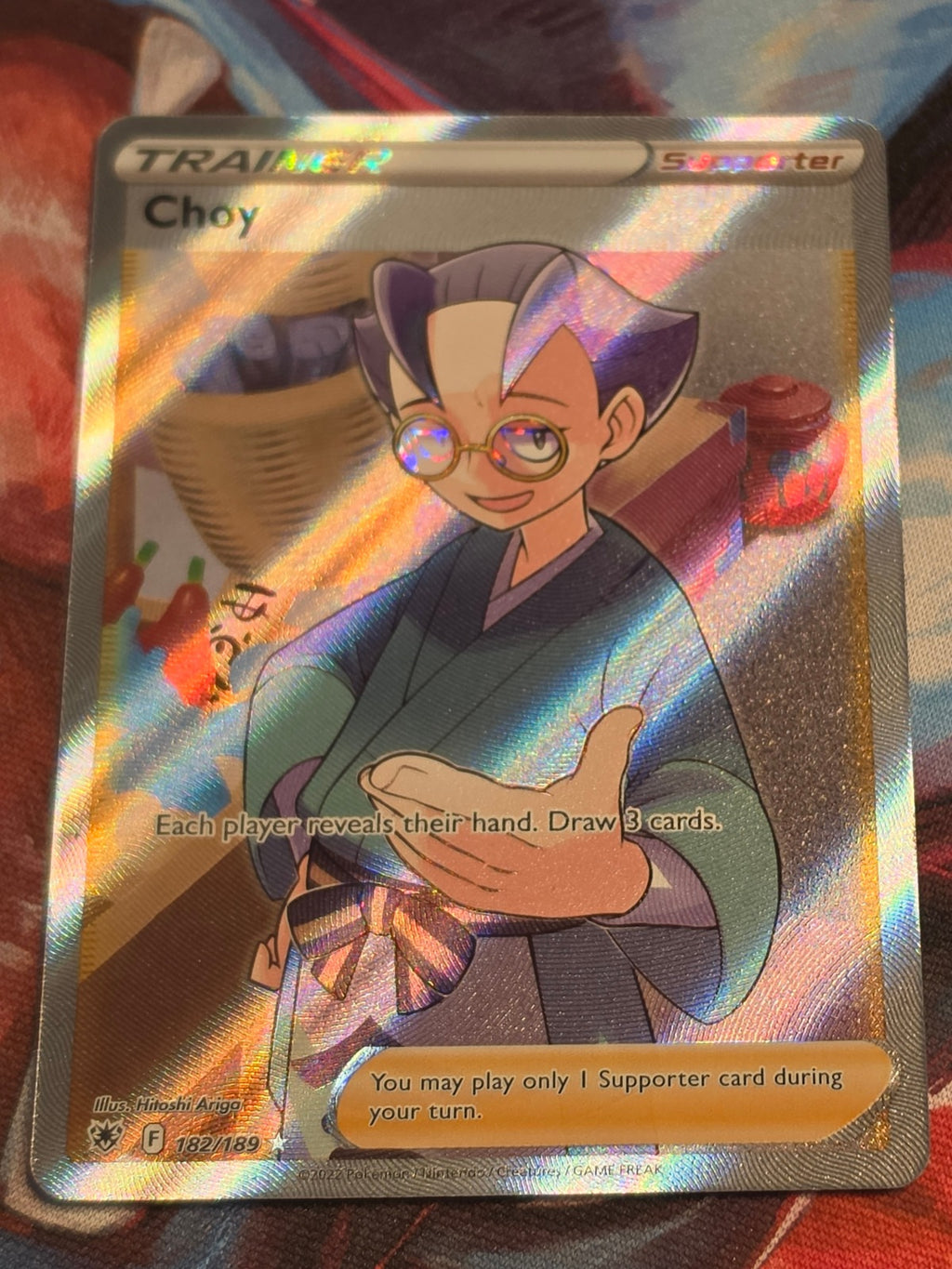 Choy (Full Art) Ultra Rare SWSH10: Astral Radiance 182/189 NM Pokemon