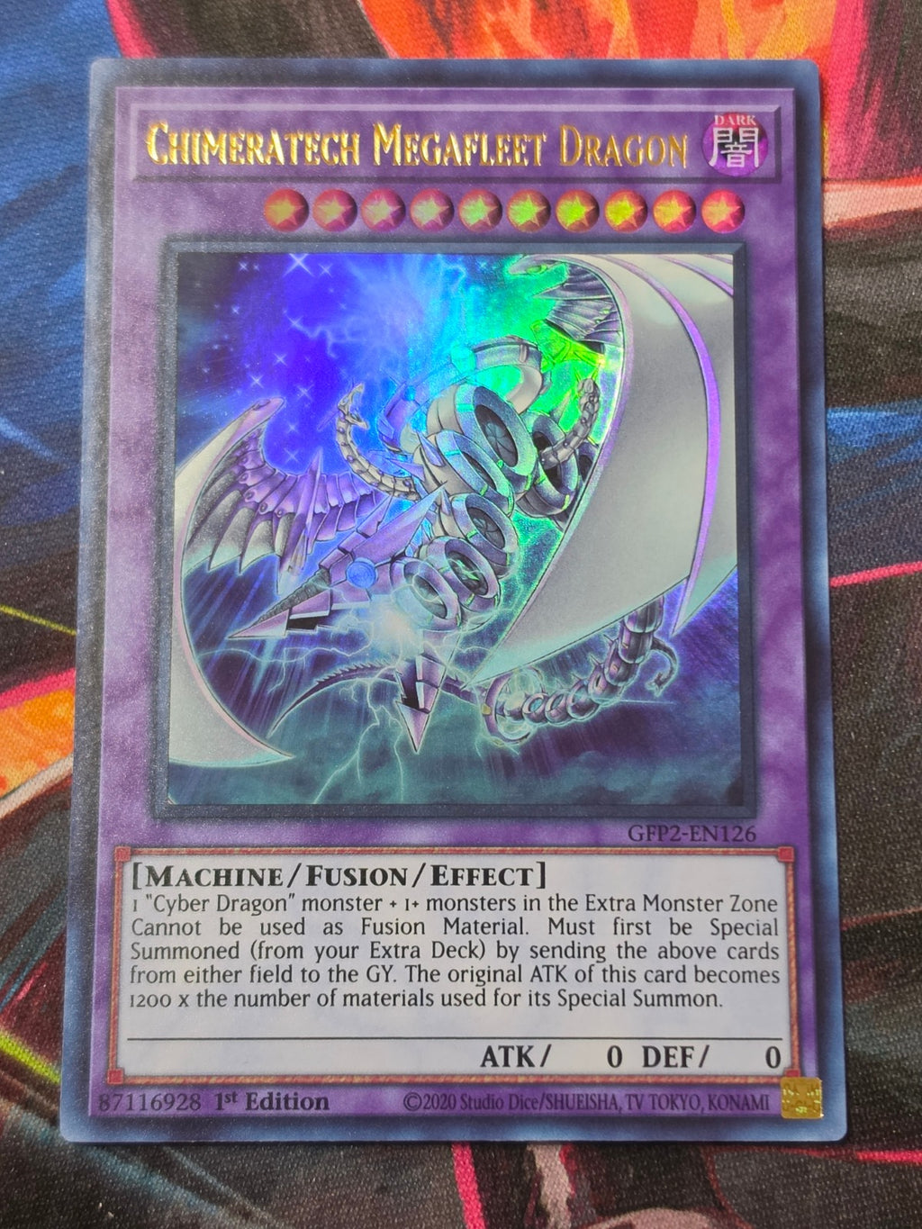 Chimeratech Megafleet Dragon Ultra Rare Ghosts From the Past: The 2nd Haunting GFP2-EN126 LP