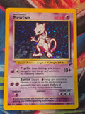 Mewtwo Holo Rare Base Set 2 010/130 NM-/LP+ Pokemon