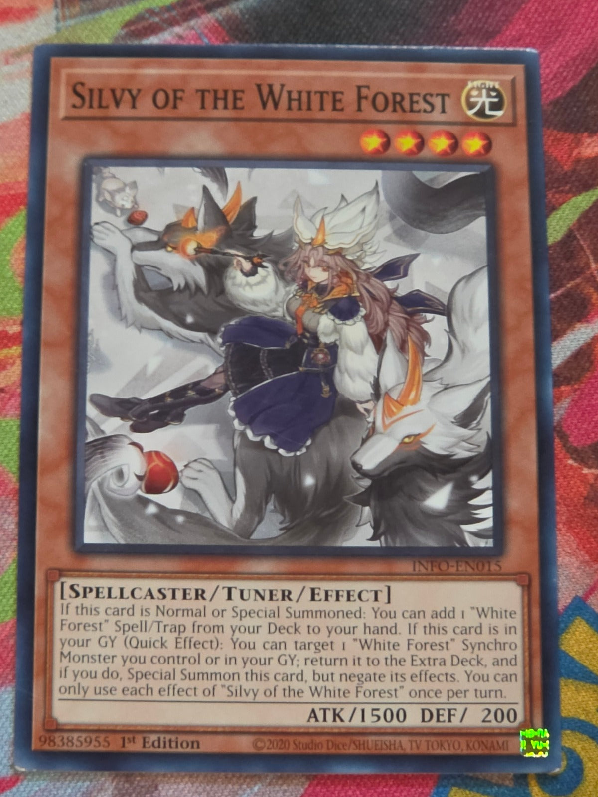 Silvy of the White Forest Common The Infinite Forbidden INFO-EN015 LP