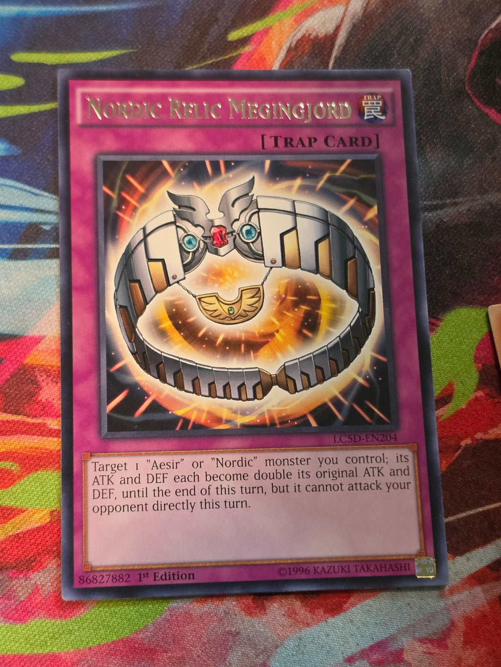 Nordic Relic Megingjord Rare Legendary Collection 5D's LC5D-EN204 LP