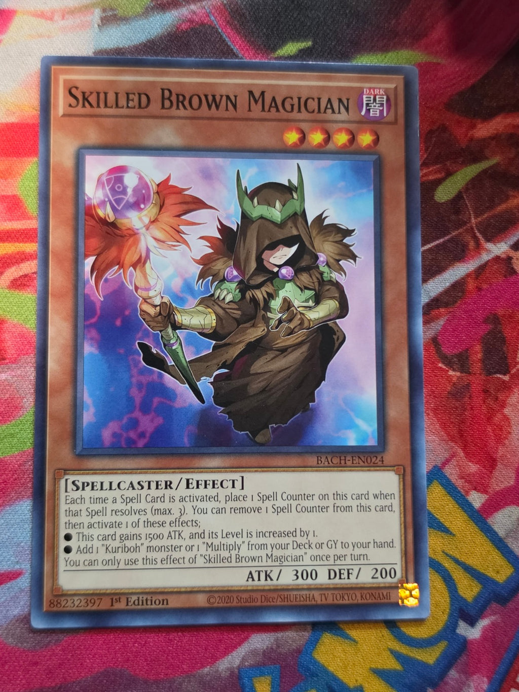 Skilled Brown Magician Common Battle of Chaos BACH-EN024 LP