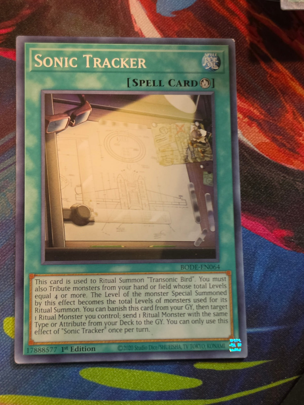Sonic Tracker Common Burst of Destiny BODE-EN064 LP