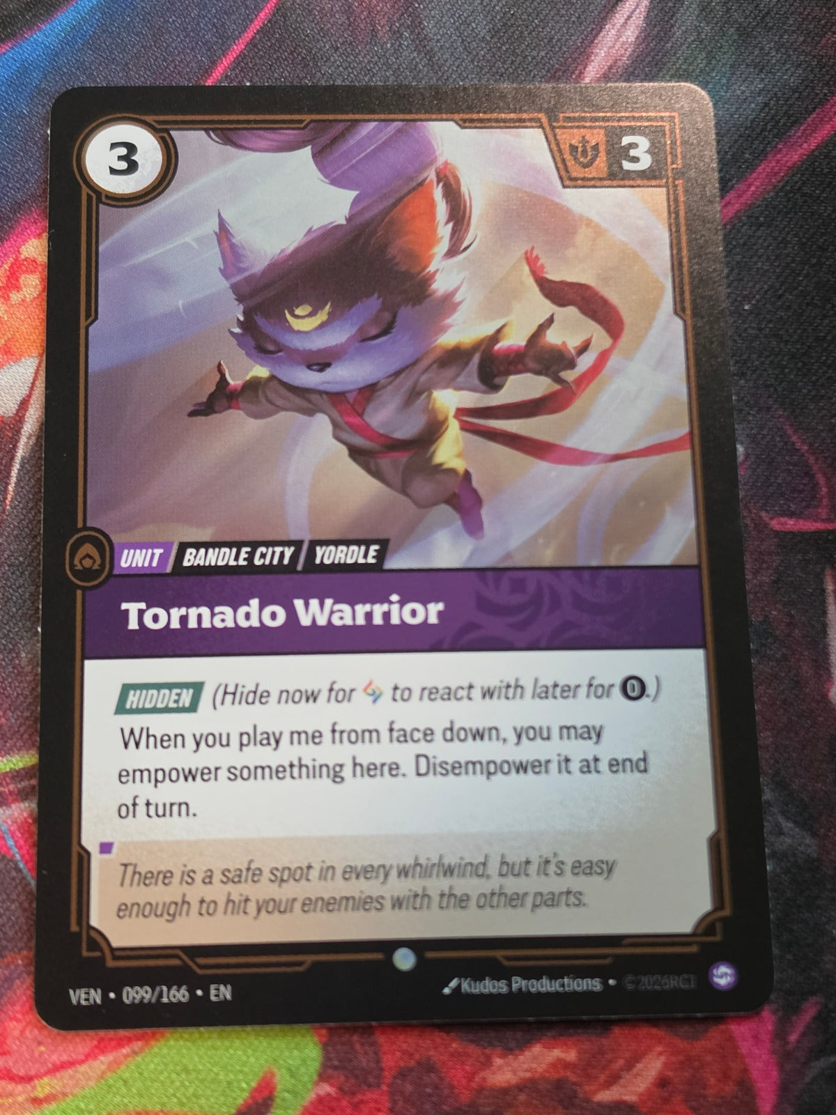 Tornado Warrior - 099/166 - Vendetta - Common - NM
