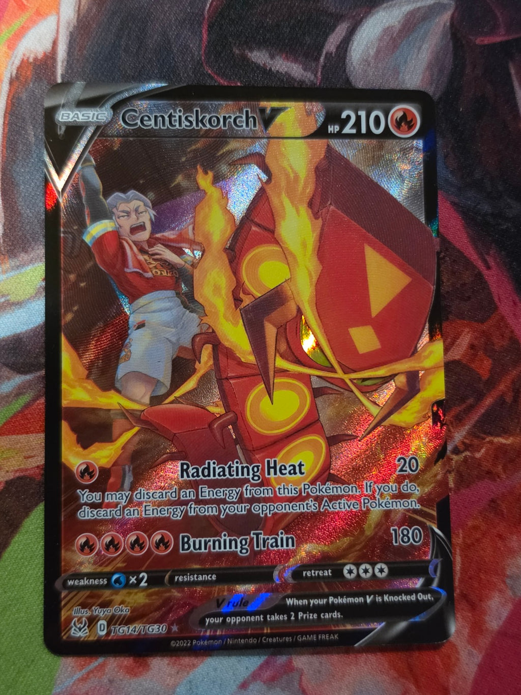 Centiskorch V Ultra Rare Lost Origin Trainer Gallery TG14/TG30 NM Pokemon