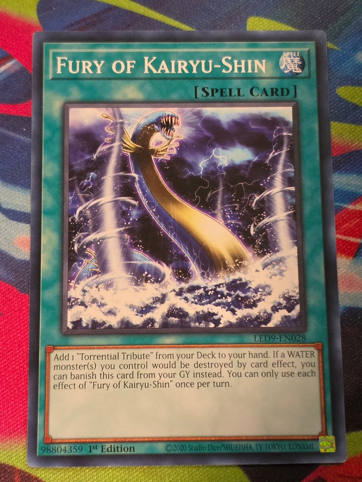 Fury of Kairyu-Shin Common Legendary Duelists: Duels From the Deep LED9-EN028 LP