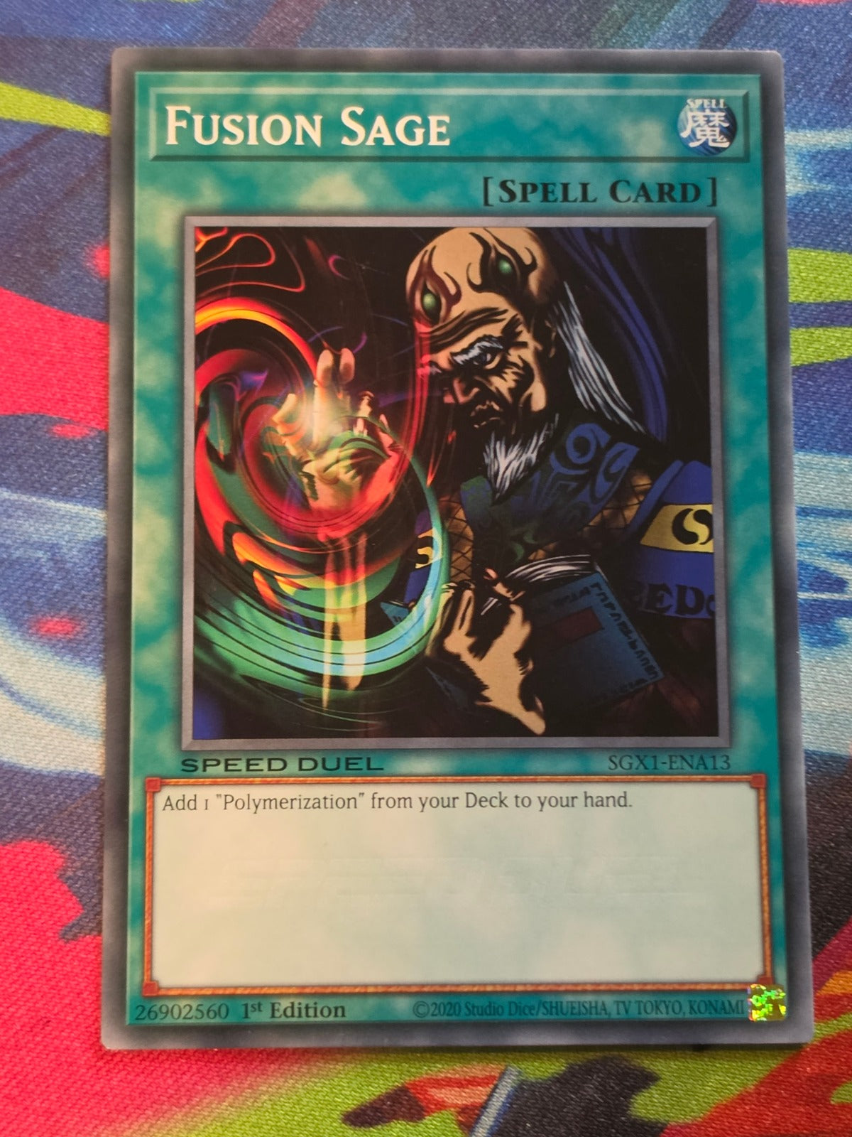 Fusion Sage Common Speed Duel GX: Duel Academy Box SGX1-ENA13 1st Edition LP Yu-Gi-Oh!