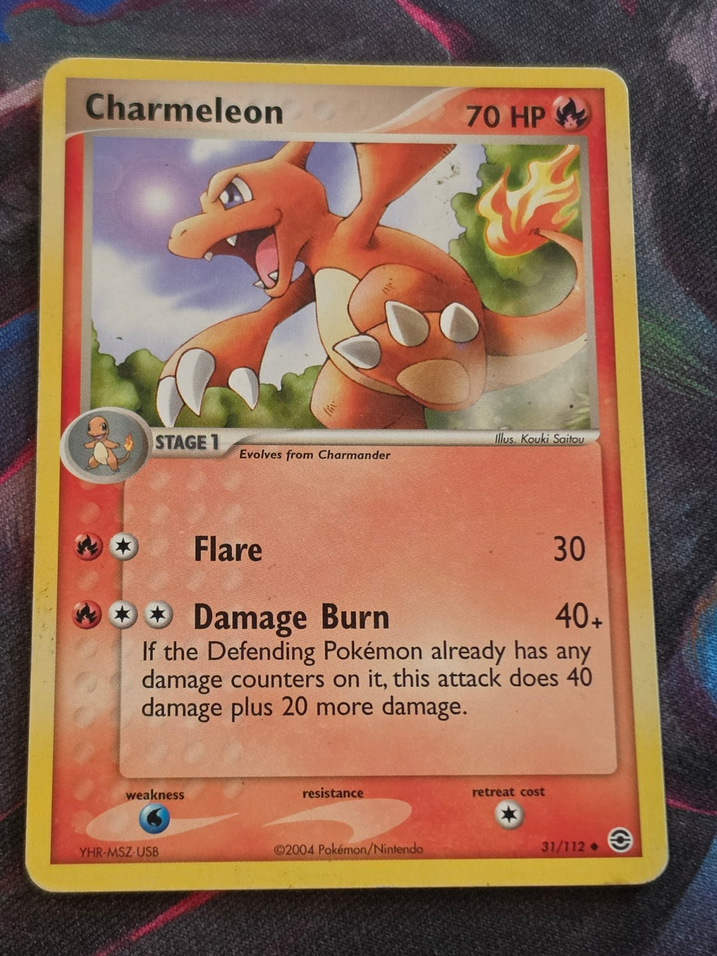 Charmeleon - 31/112 - EX FireRed & LeafGreen - Uncommon - LP - Pokemon