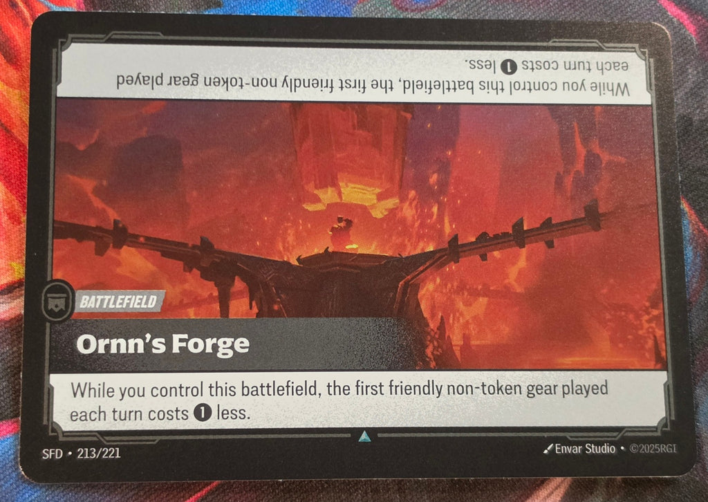 Ornn's Forge - 213/221 - Spiritforged - Uncommon - NM
