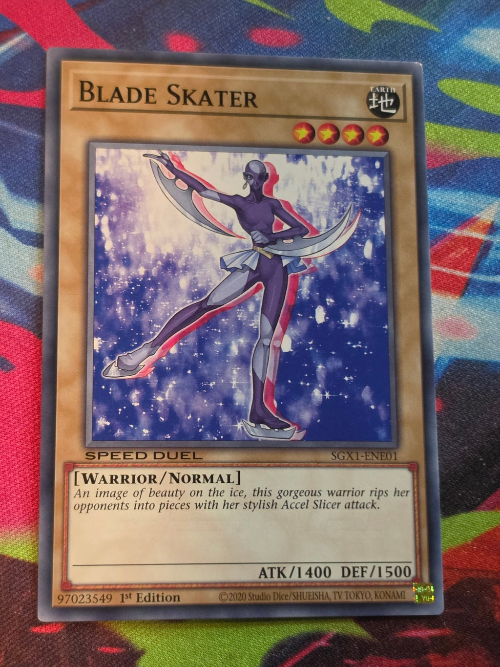 Blade Skater Common Speed Duel GX: Duel Academy Box SGX1-ENE01 1st Edition LP Yu-Gi-Oh!