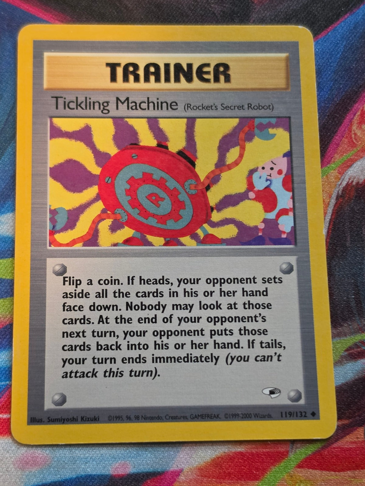 Tickling Machine - 119/132 - Gym Heroes - Uncommon - Unlimited - LP Pokemon