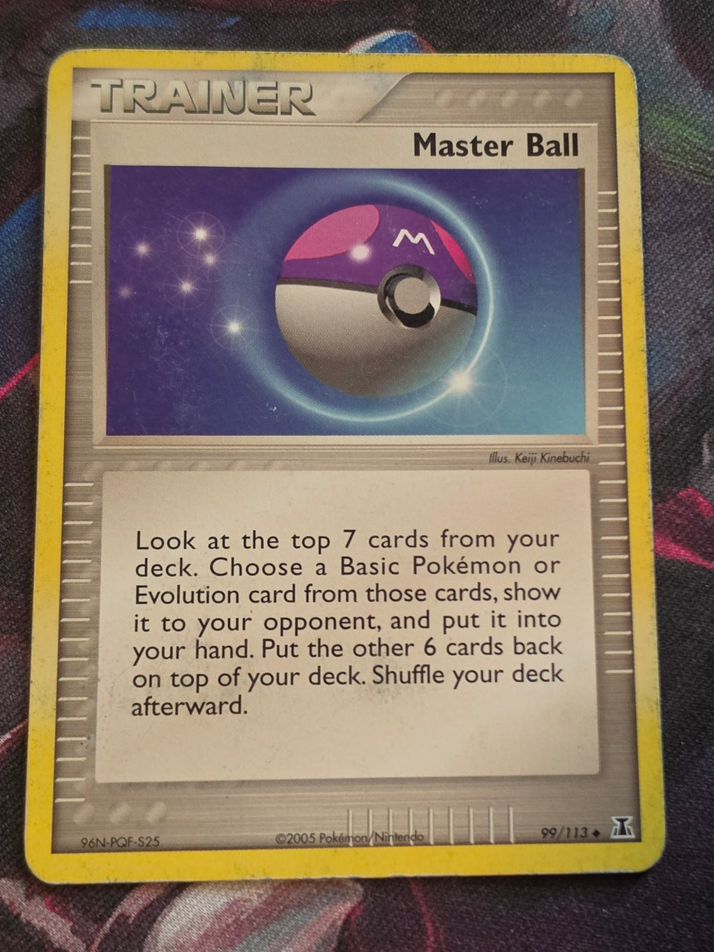Master Ball - 99/113 - EX Delta Species - Uncommon - HP - Pokemon