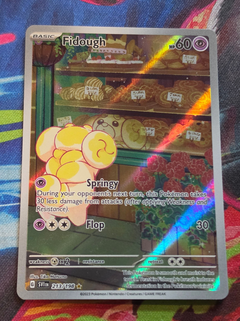 Fidough Illustration Rare SV01: Scarlet & Violet Base Set 213/198 NM- Pokemon