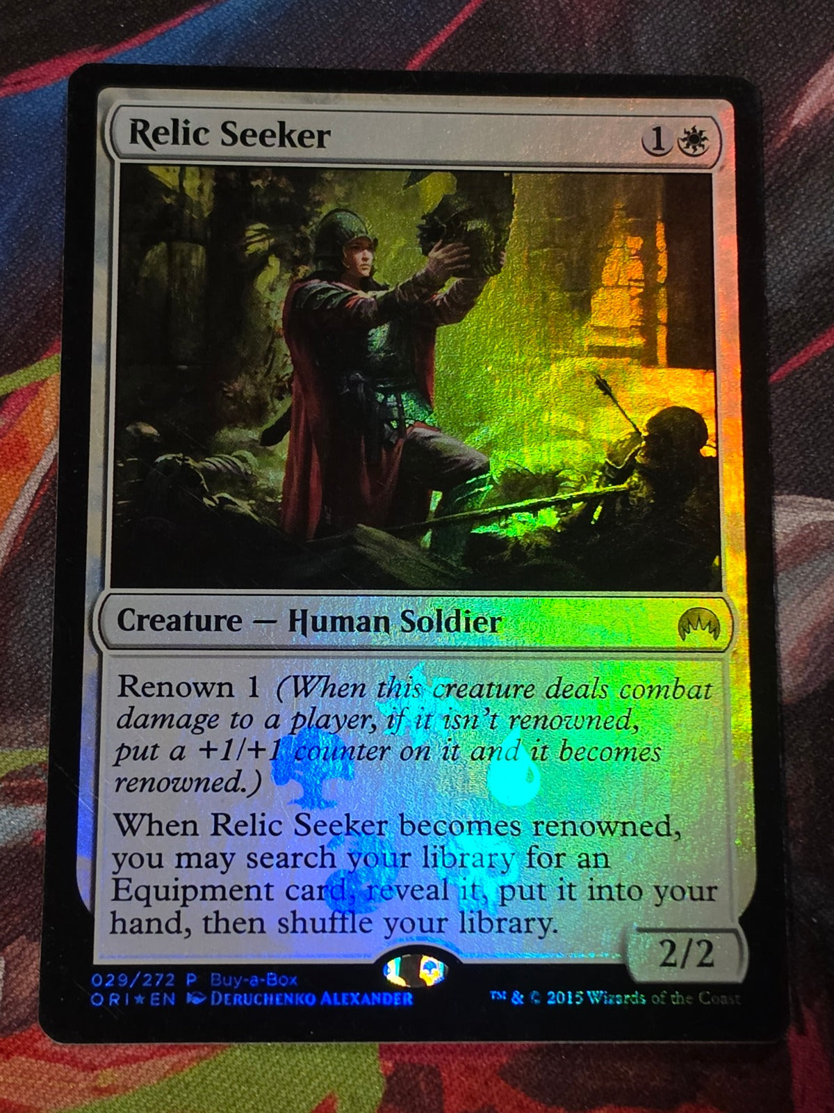 Relic Seeker - 29 - Magic Origins Promos - P - Foil - LP MTG