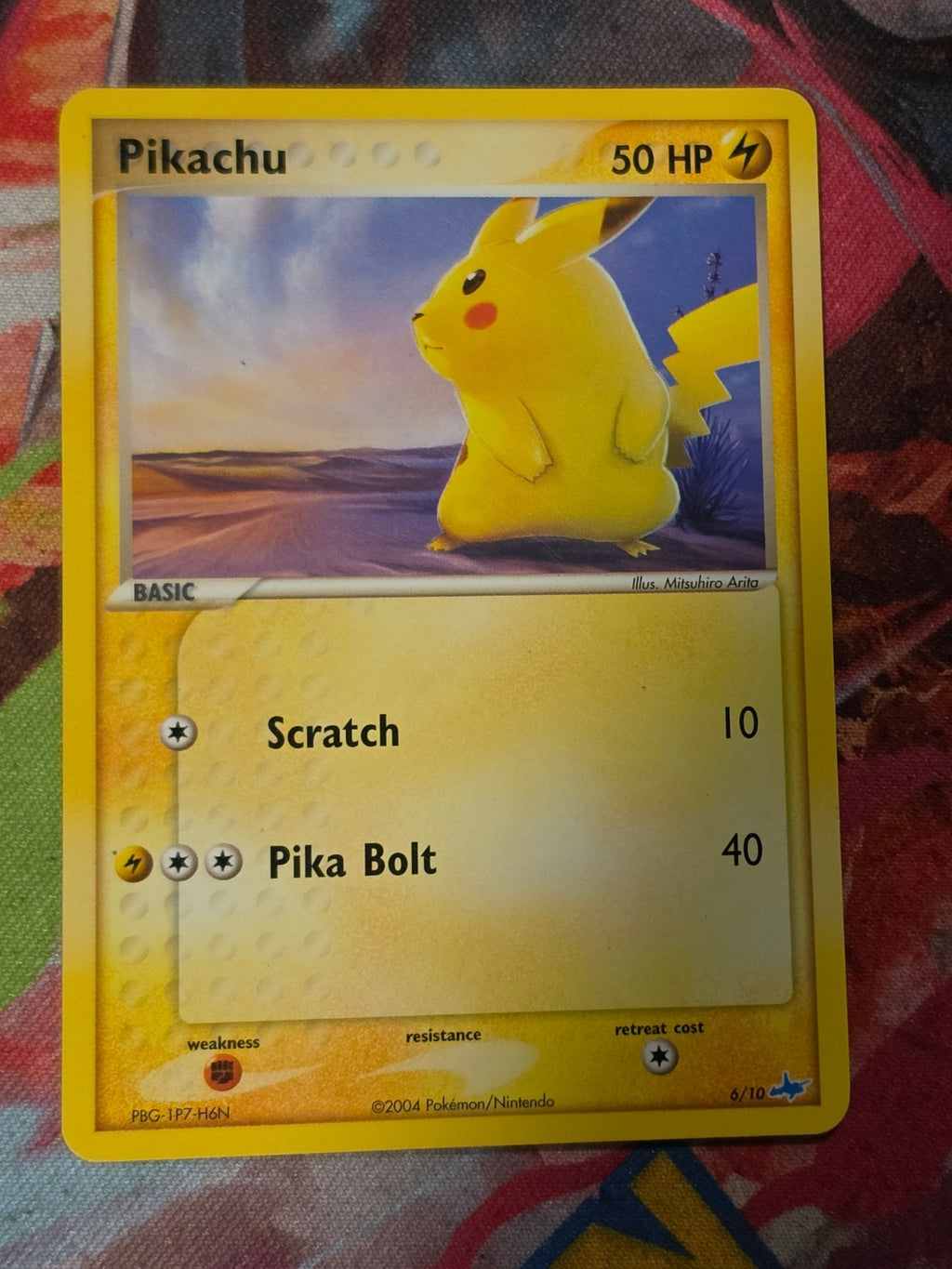Pikachu Common EX Trainer Kit 1: Latias & Latios 6/10 MP Pokemon