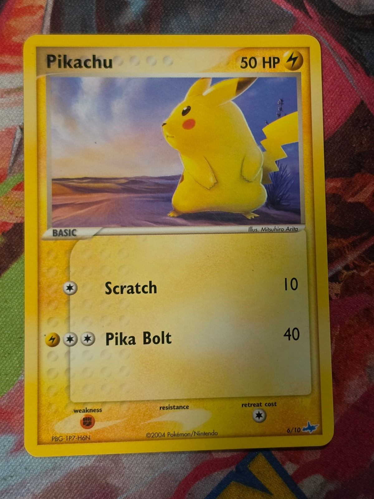 Pikachu Common EX Trainer Kit 1: Latias & Latios 6/10 MP Pokemon