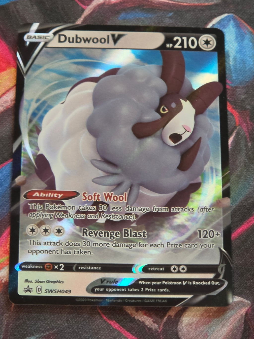 Dubwool V - SWSH049 - SWSH: Sword & Shield Promo Cards - Promo - NM Pokemon