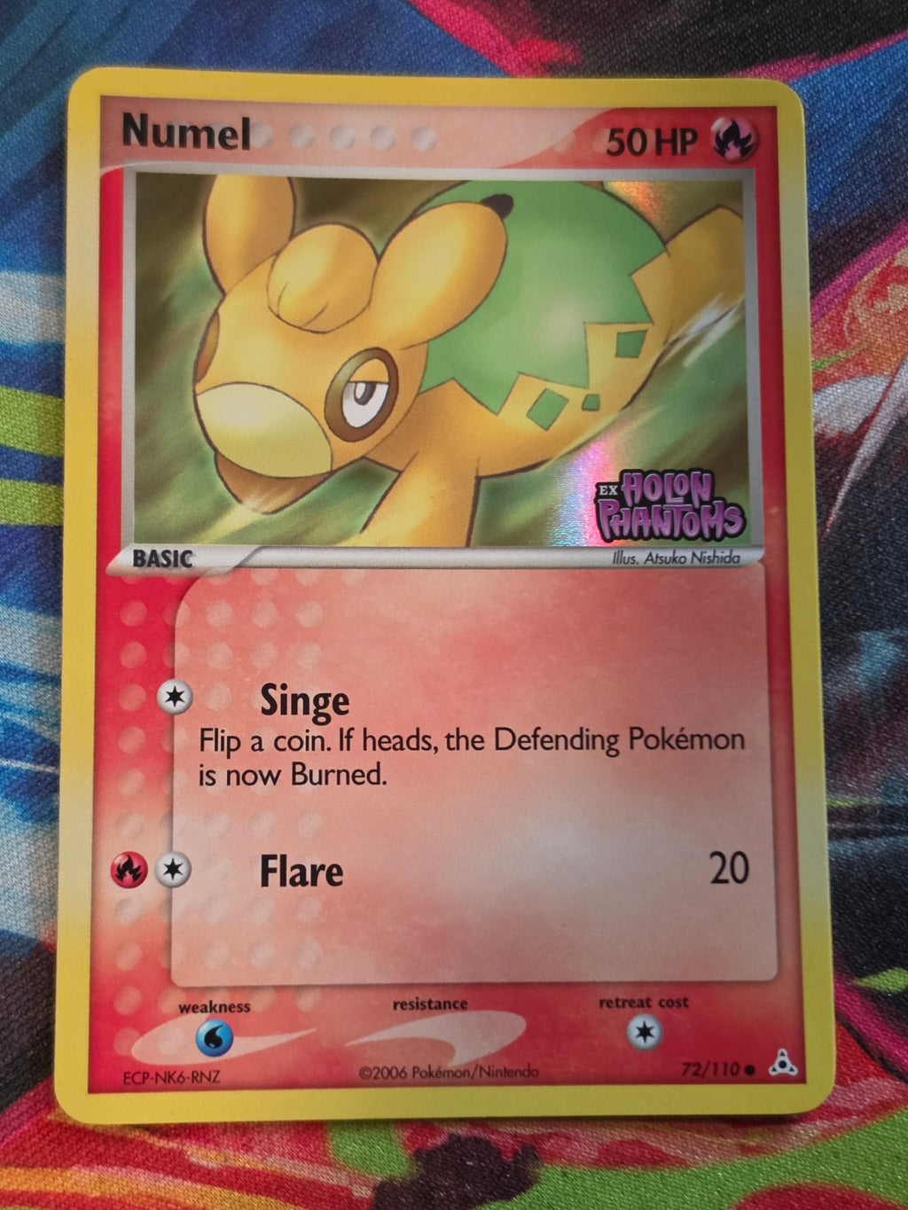 Numel Common Reverse Holo EX Holon Phantoms 72/110 NM Pokemon