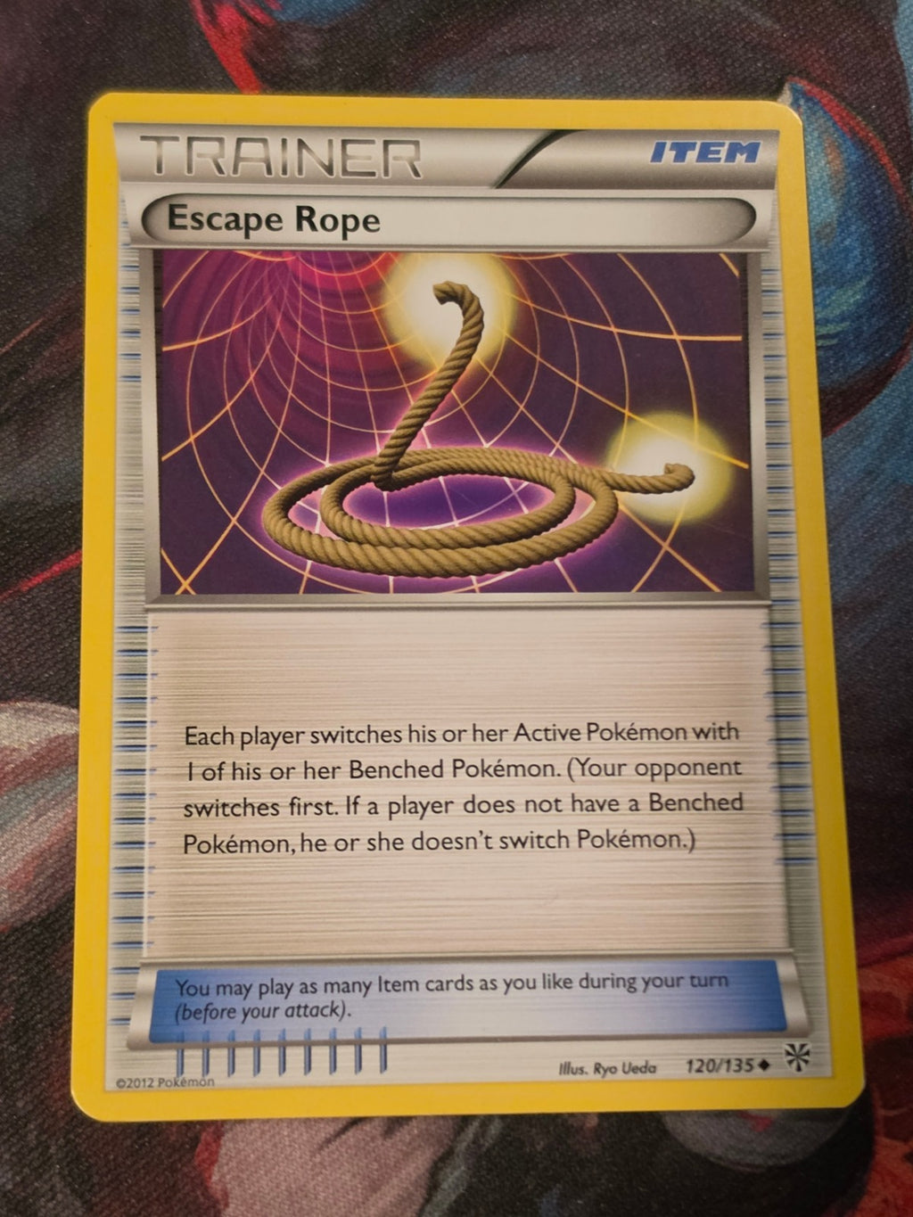 Escape Rope - 120/135 - Plasma Storm - Uncommon - LP - Pokemon