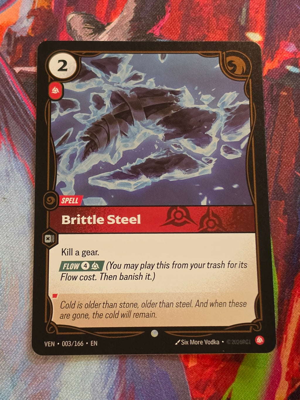 Brittle Steel - 003/166 - Vendetta - Common - NM