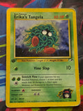 Erika's Tangela - 079/132 - Gym Heroes - Common - 1st Edition - HP/DMG Pokemon