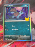 Deino Common ME: 30th Celebration 097/128 NM Pokemon