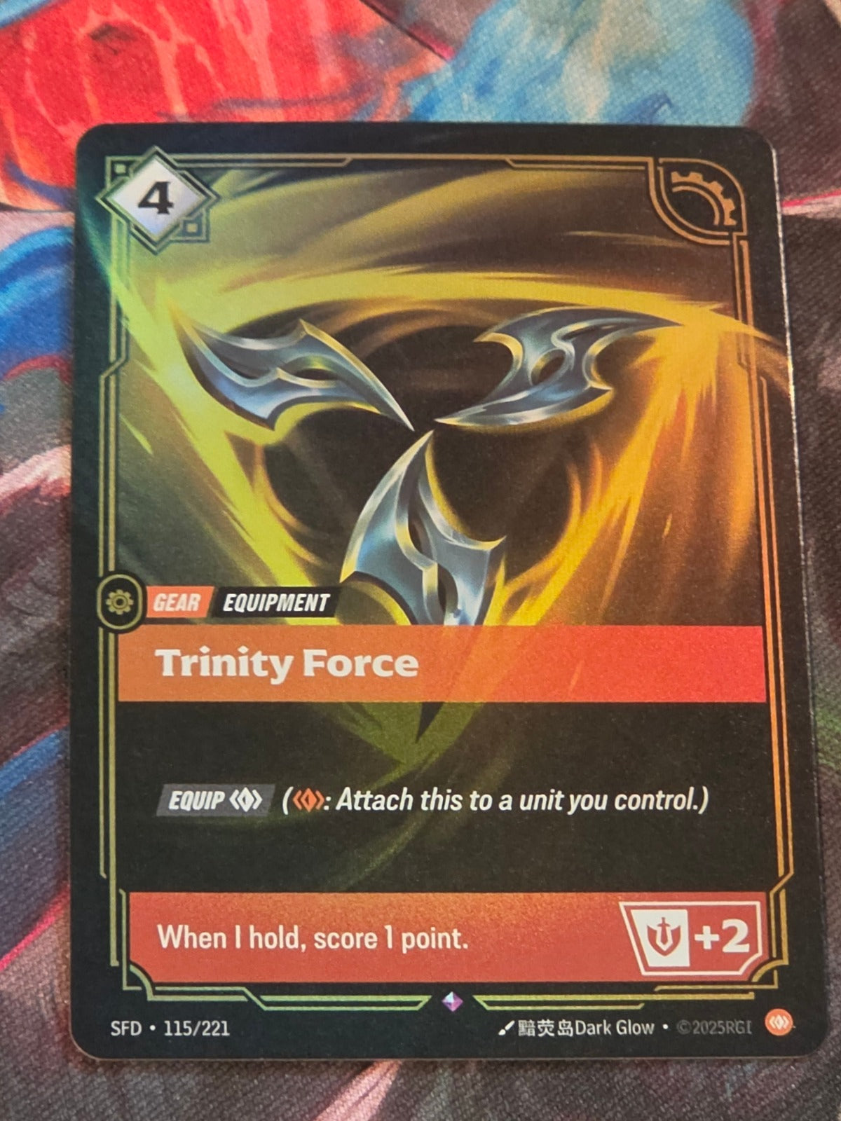 Trinity Force - 115/221 - Spiritforged - Rare - NM