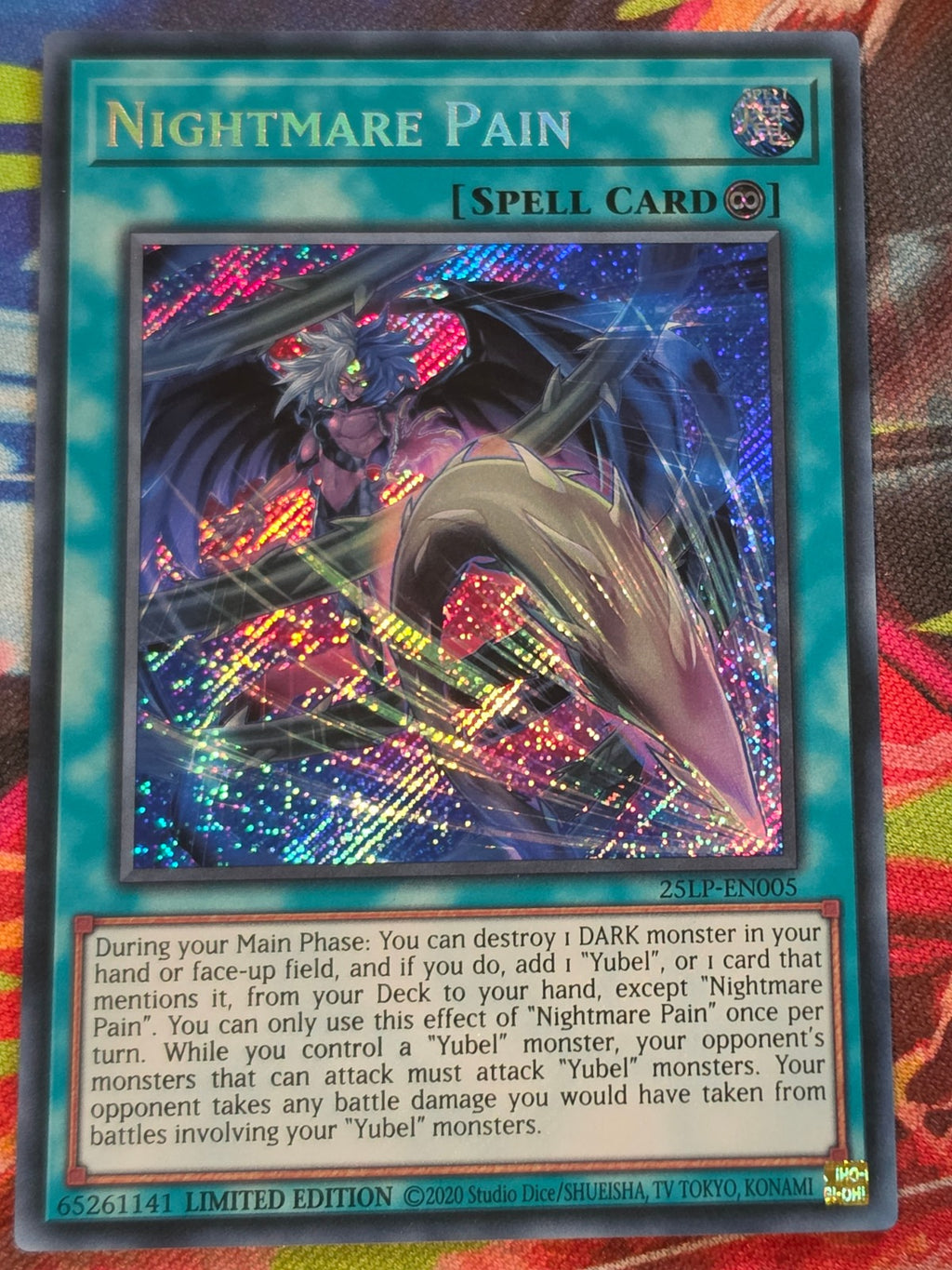 Nightmare Pain (Secret Rare) Secret Rare Limited Pack World Championship 2025 25LP-EN005 NM