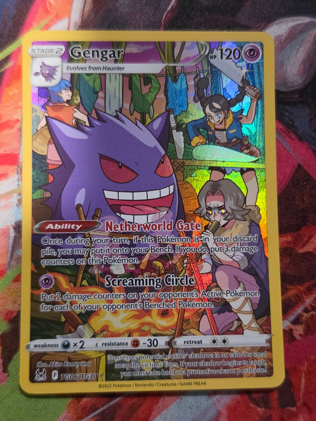 Gengar Ultra Rare Lost Origin Trainer Gallery TG06/TG30 NM Pokemon