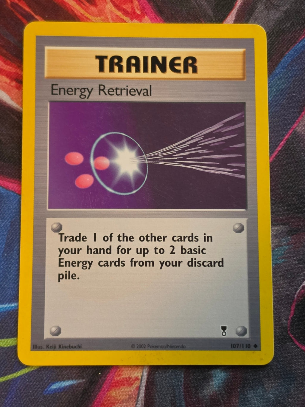 Energy Retrieval Uncommon Legendary Collection 107/110 MP Pokemon