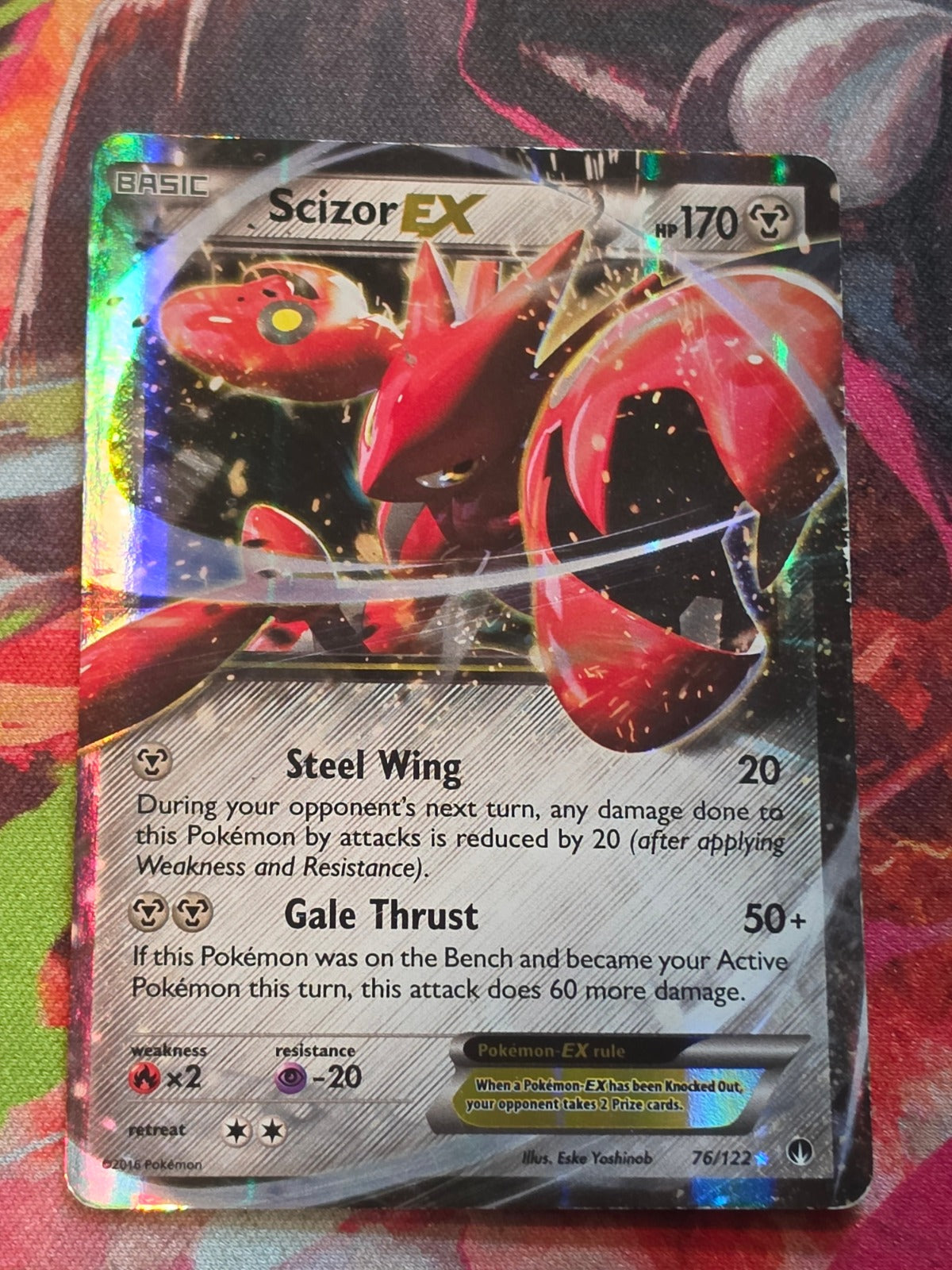 Scizor EX Ultra Rare XY - BREAKpoint 76/122 MP Pokemon