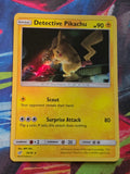 Detective Pikachu Holo Rare Detective Pikachu 10/18 LP+ Pokemon