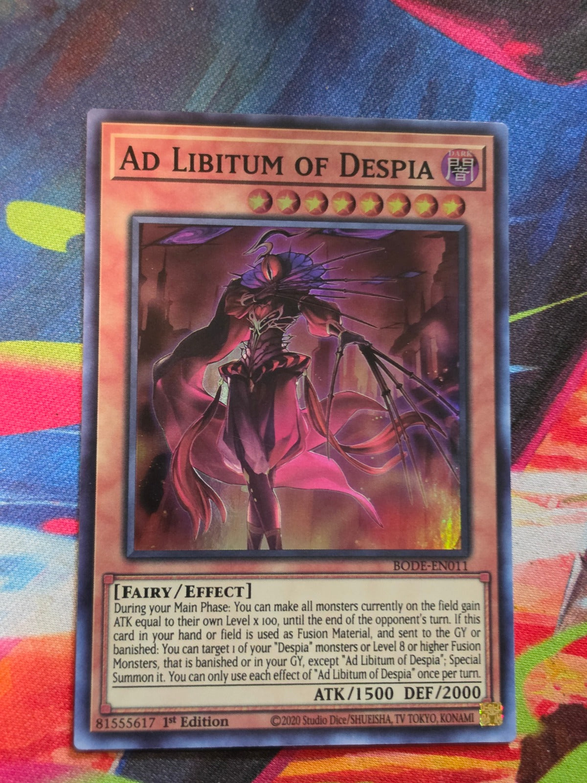 Ad Libitum of Despia Super Rare Burst of Destiny BODE-EN011 LP